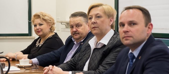 Spotkanie Zarządu ZGWWP Z Marszałkiem Województwa Podlaksiego